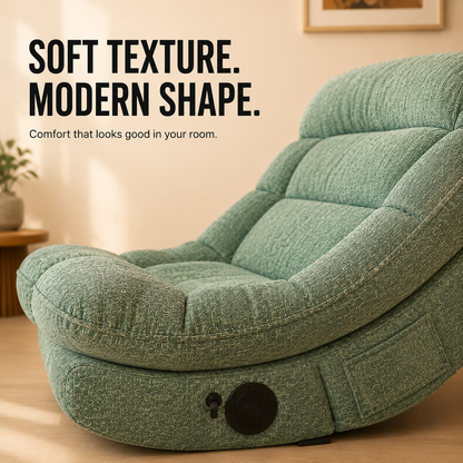 CloudCurve™ 4-in-1 Convertible Lounge Chair