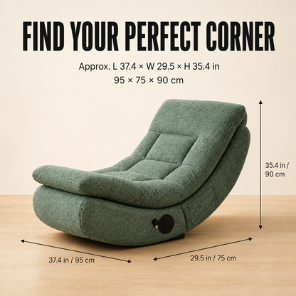 CloudCurve™ 4-in-1 Convertible Lounge Chair