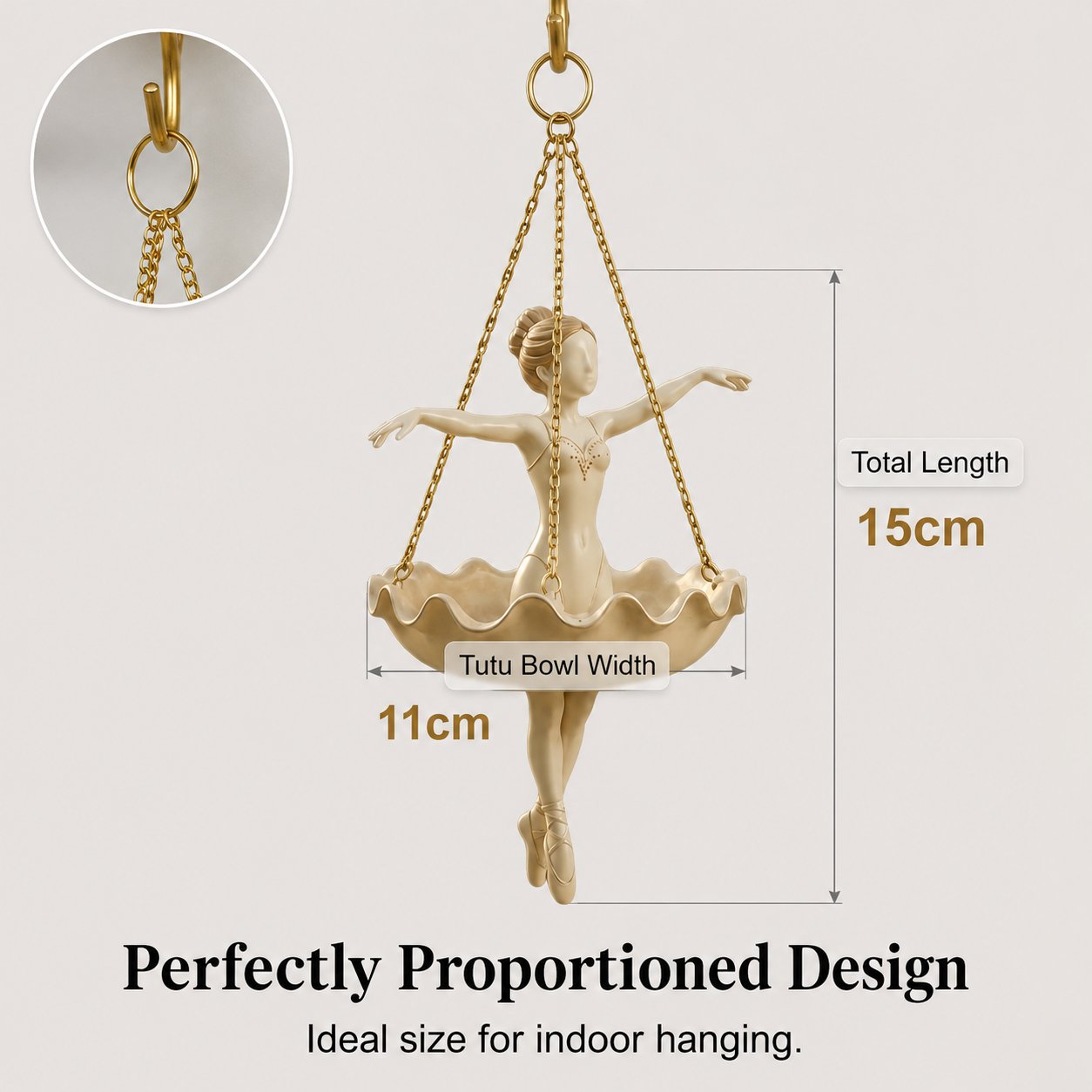 🌿Ballet Dancer Hanging Planter - Graceful Artistry, Living Greenery🩰 - Ballerina Girl