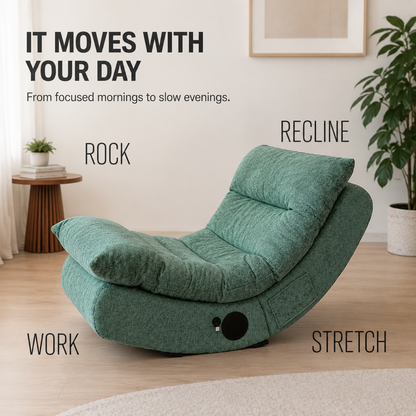 CloudCurve™ 4-in-1 Convertible Lounge Chair