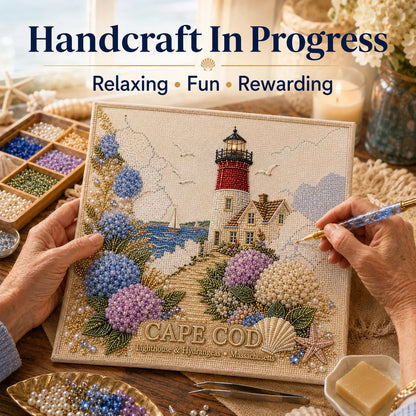Timeless American Destinations Pearl Art Kit 🗽🏞️ – DIY Beaded Travel‑Inspired Wall Art