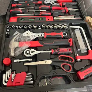 276-Piece 12V Cordless Drill & Home Repair Tool Kit with Carrying Case