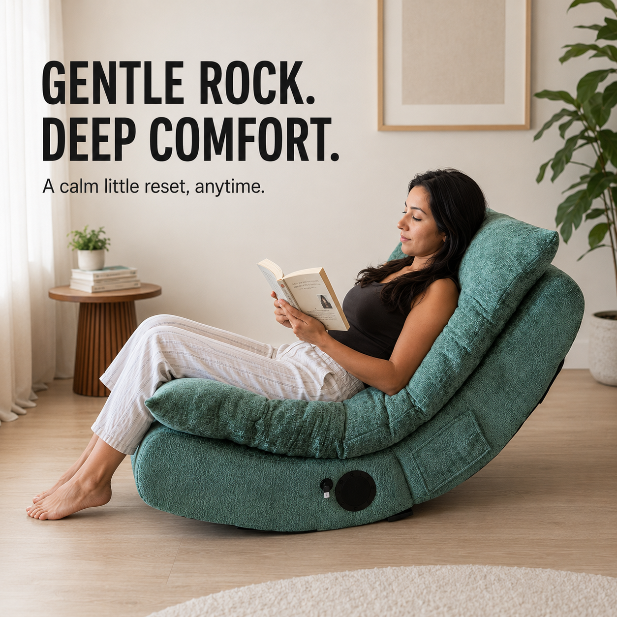 CloudCurve™ 4-in-1 Convertible Lounge Chair