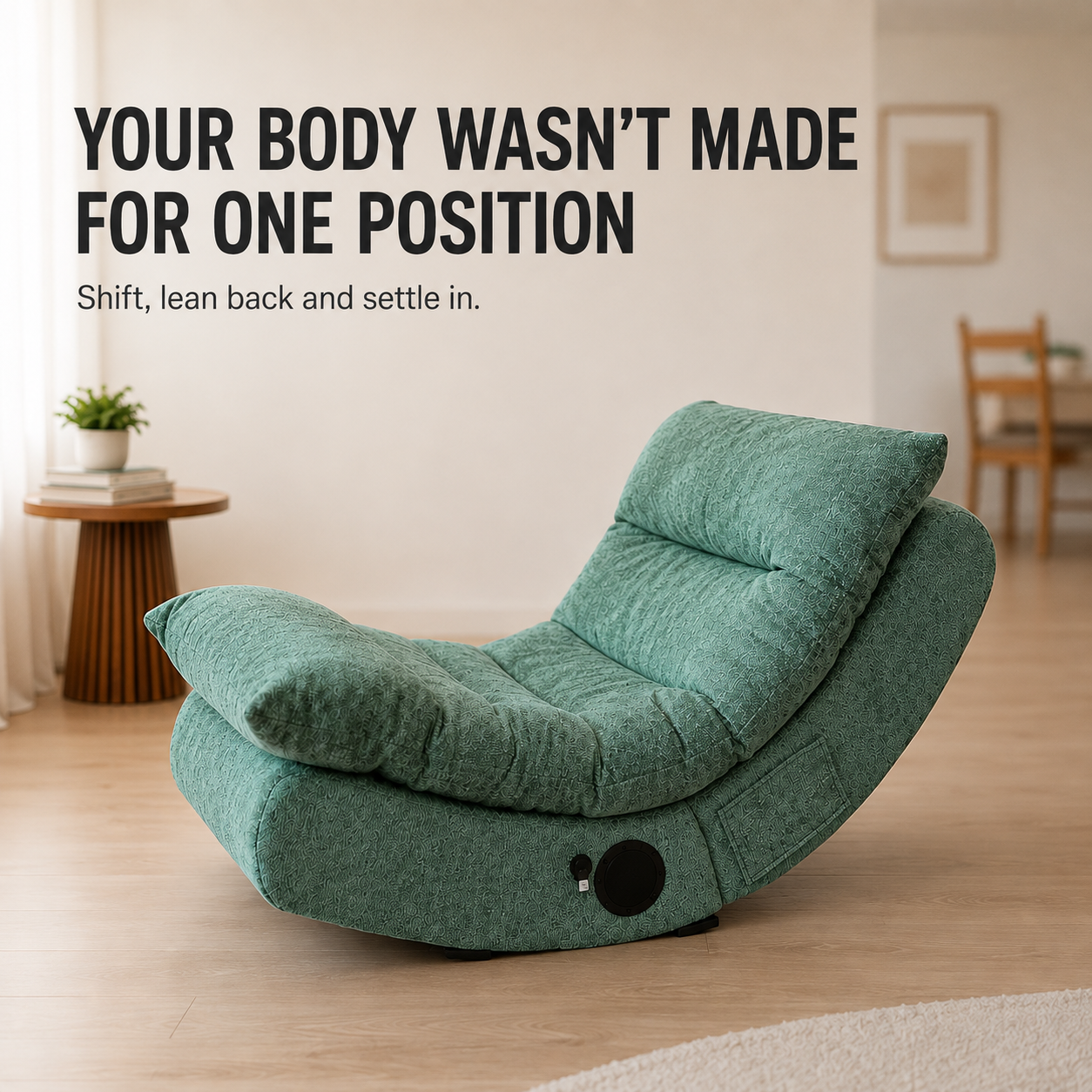 CloudCurve™ 4-in-1 Convertible Lounge Chair