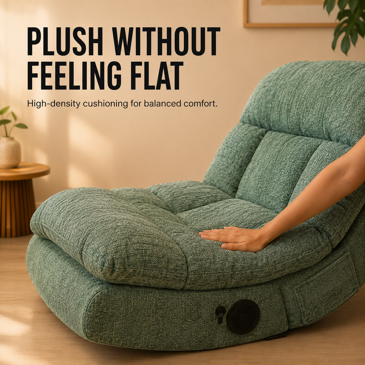 CloudCurve™ 4-in-1 Convertible Lounge Chair